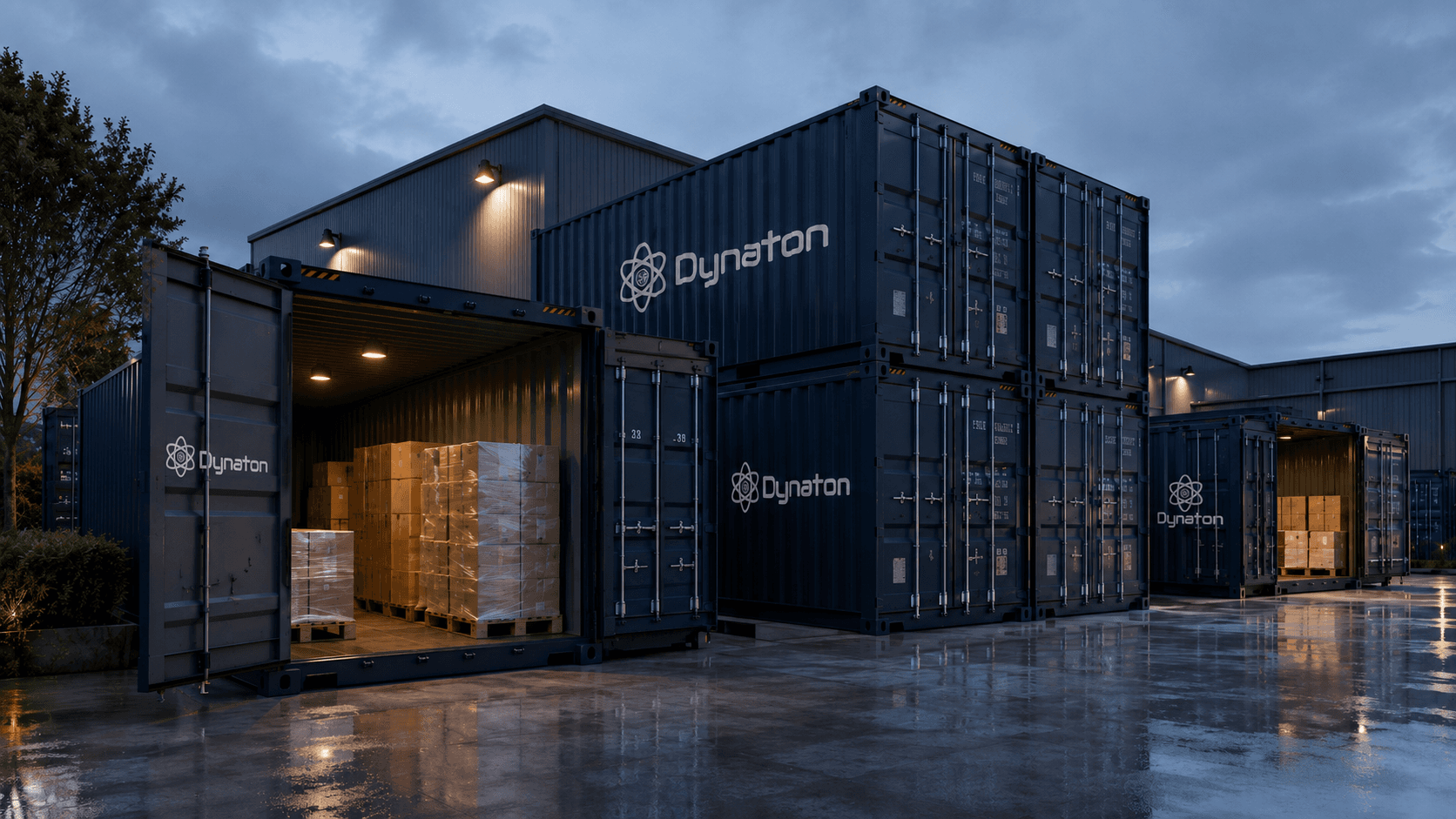 Container para armazenagem e depósito Dynaton